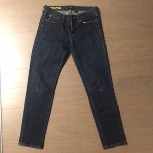 J Crew toothpick jeans size 26